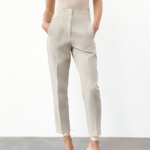 Zara high-waisted pants NWT
